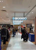 Vintage fur coats inside Galeries Lafayette Paris