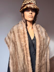Sapphire Mink Fur Stole