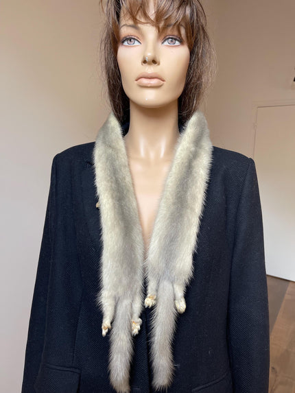 Sapphire Mink Fur Stole