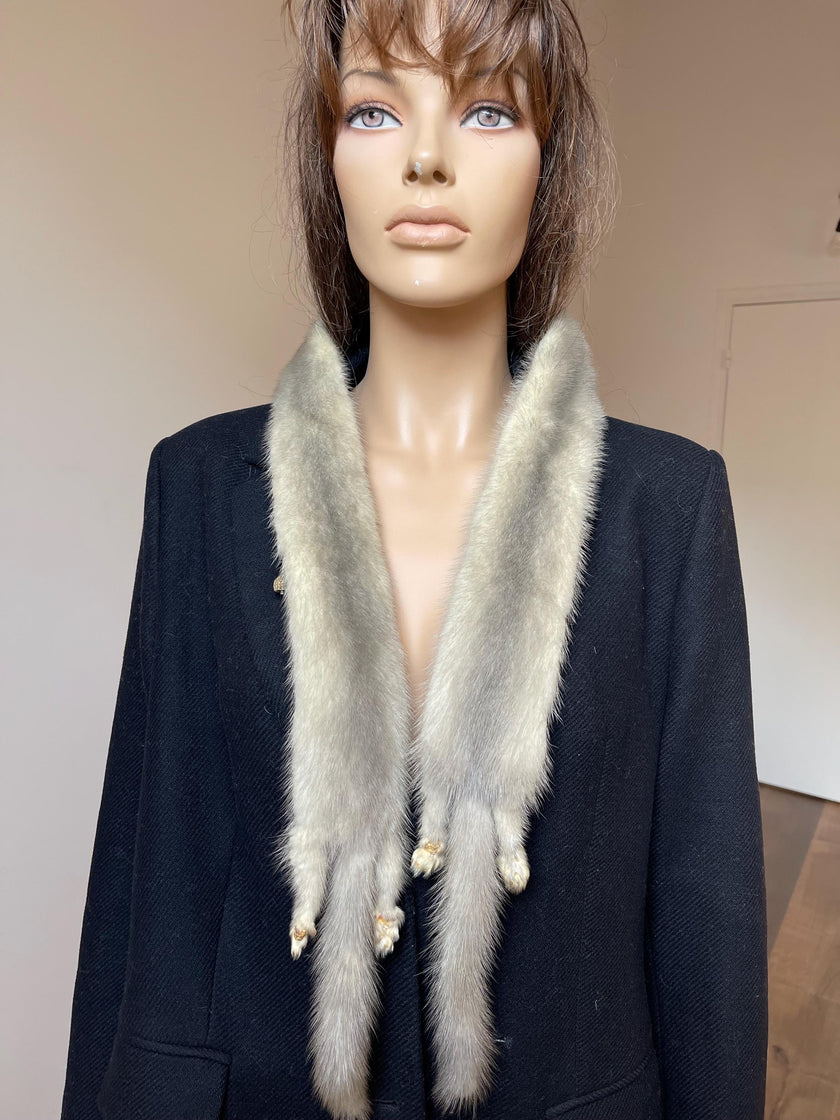 Sapphire Mink Fur Stole