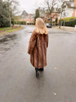 Golgen Mink Fur Coat - L-XL