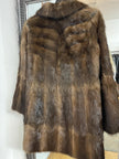 Muskrat Fur Coat  - L