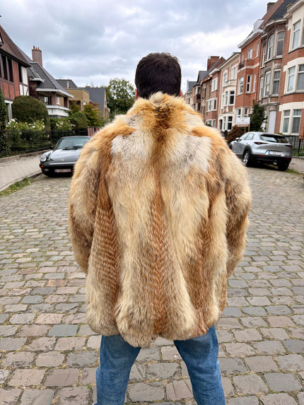 Red Fox Men's Fur Coat