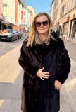 Brown Mink Coat - Size M-L