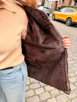 Fur Lined Parka Jacket - M-L