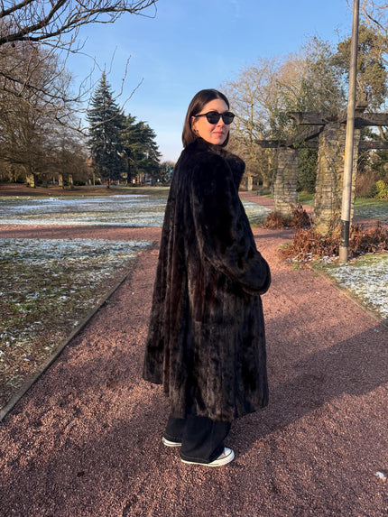 Full-Length Mink Coat - L-4XL