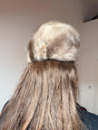 Sapphire Mink Fur Hat