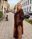 Beaver Fur Coat - S