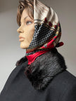 Brown Mink Fur Collar