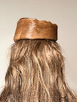 Brown Goat Fur Hat