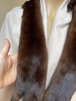 Brown Mink Fur Stole