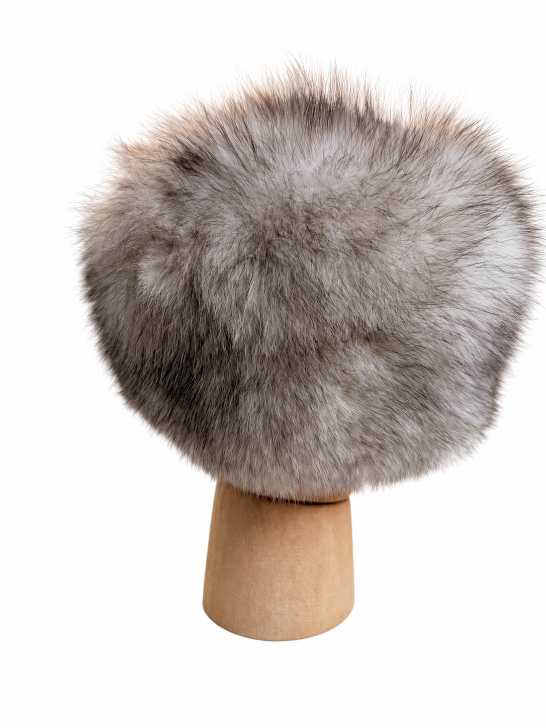 Blue Fox Fur Hat