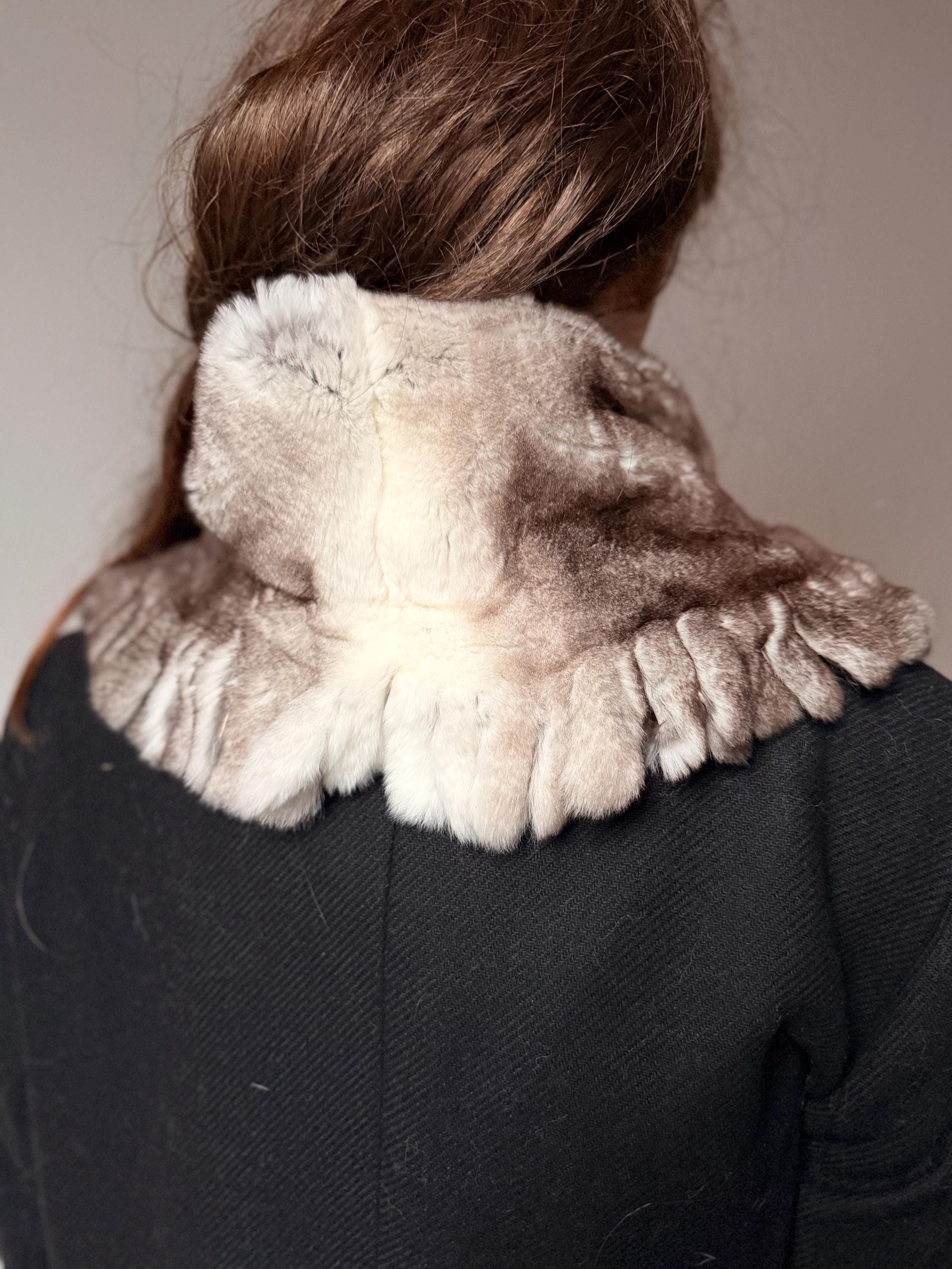 Rex Rabbit Fur Collar