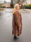 Golgen Mink Fur Coat - L-XL