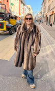 Long Raccoon Fur Coat -  L-2X