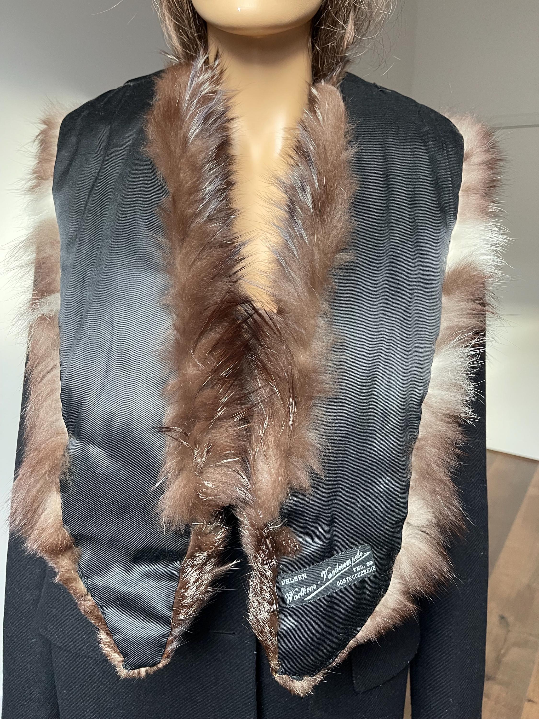 Silver Fox Fur Collar