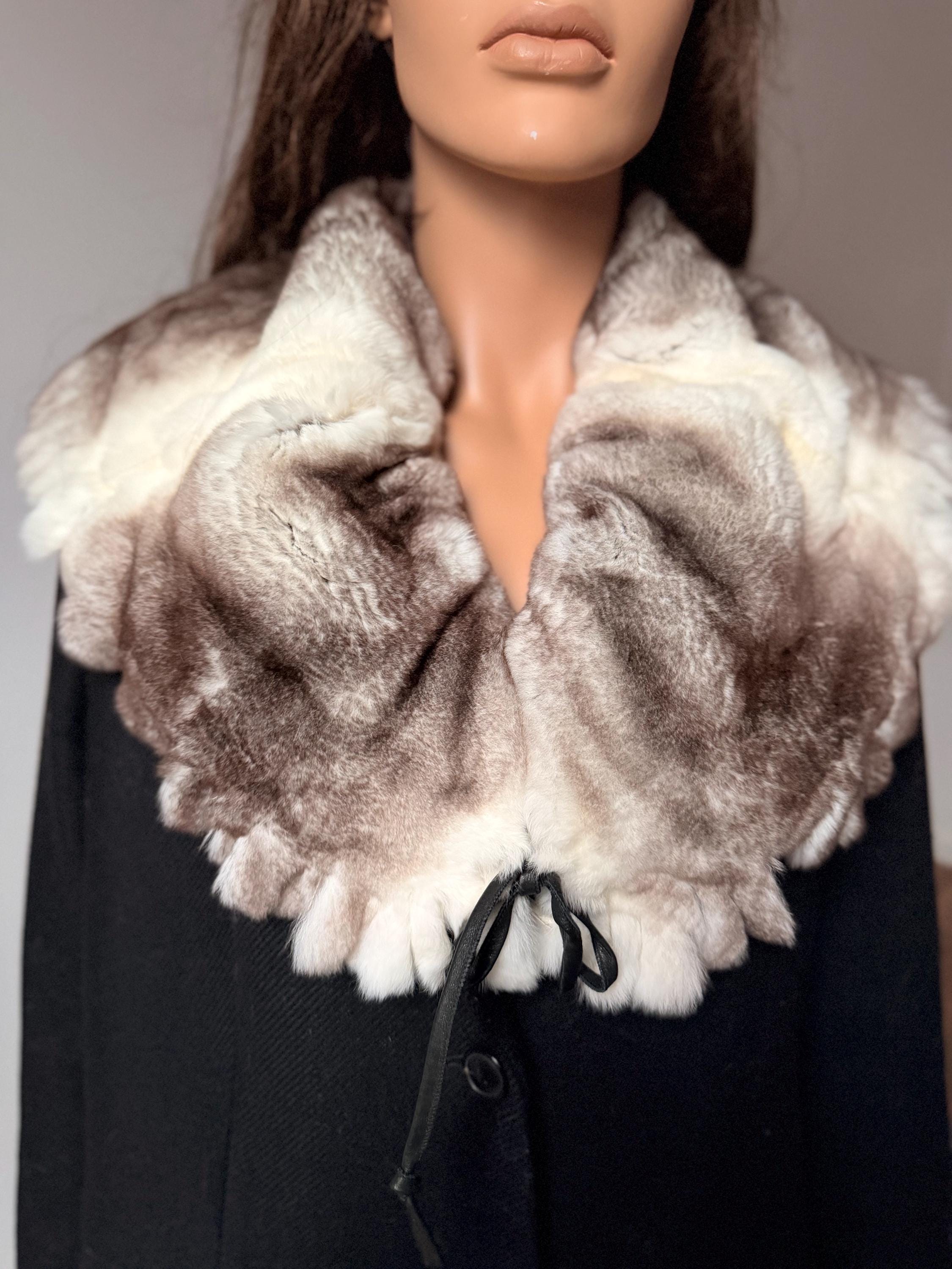 Rex Rabbit Fur Collar