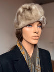 Sapphire Mink Fur Hat