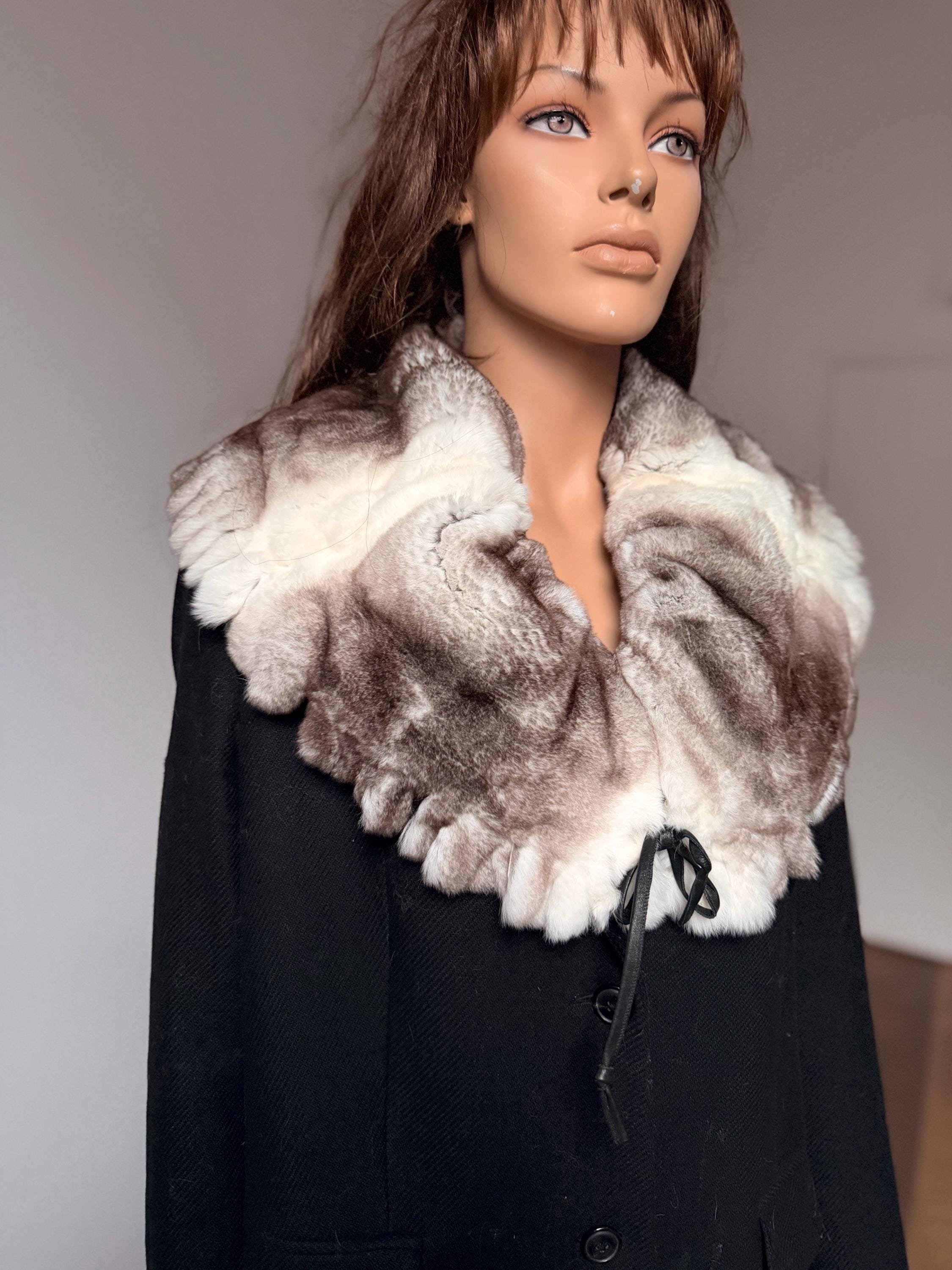Rex Rabbit Fur Collar