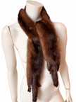 Light Brown Mink Fur Stole