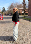 Short Lamb Fur Jacket - S-M