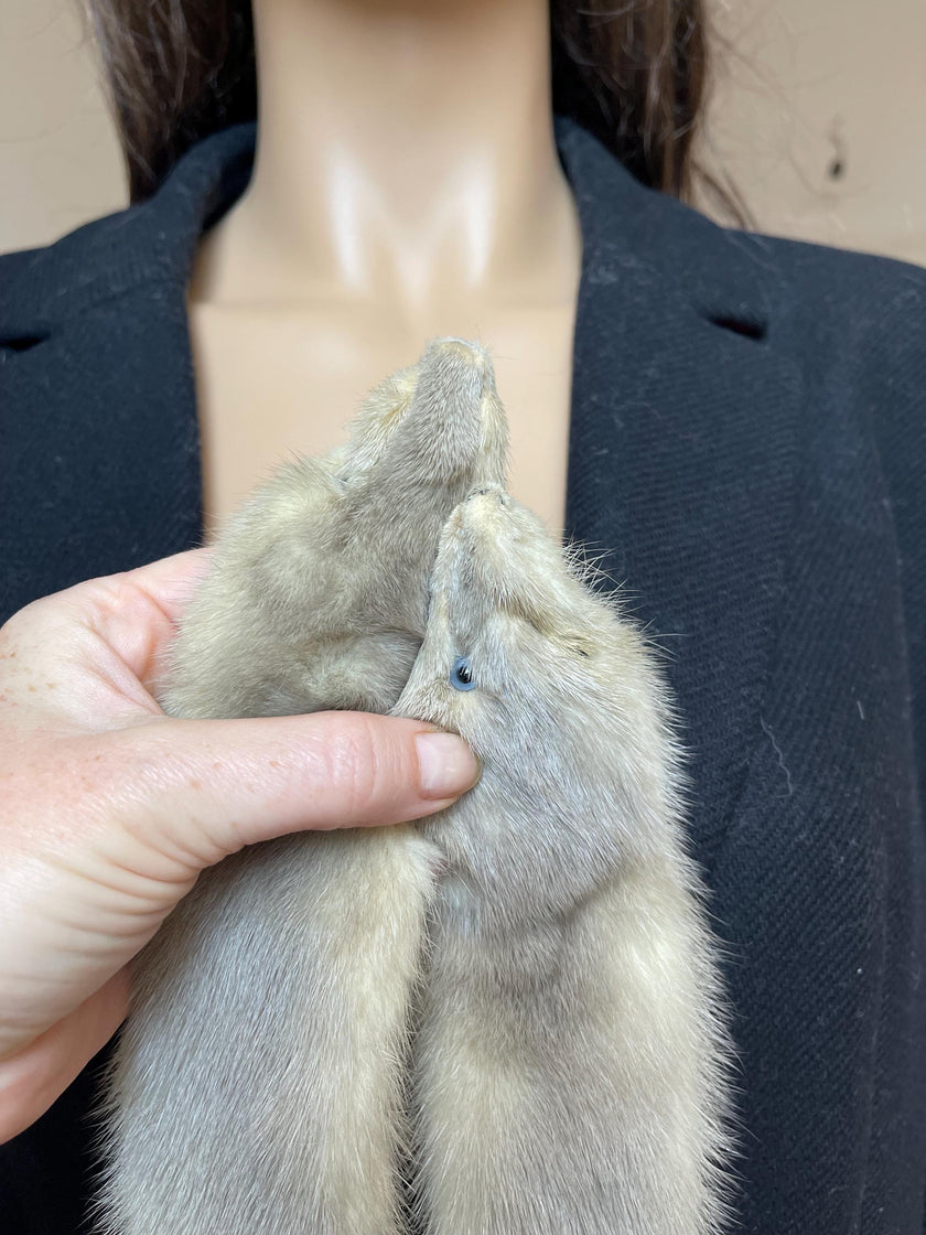 Sapphire Mink Fur Stole