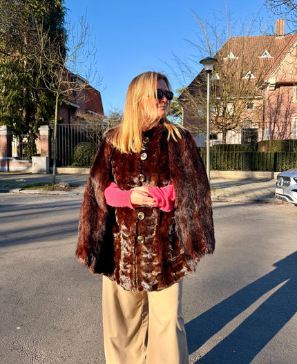 Mink Fur Cape