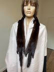 Brown Mink Fur Stole