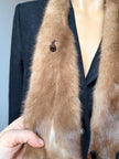Pastel Mink Fur Stole
