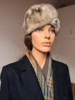 Sapphire Mink Fur Hat