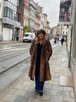 Beaver Fur Coat - S