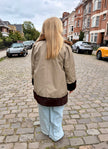Fur Lined Parka Jacket - M-L