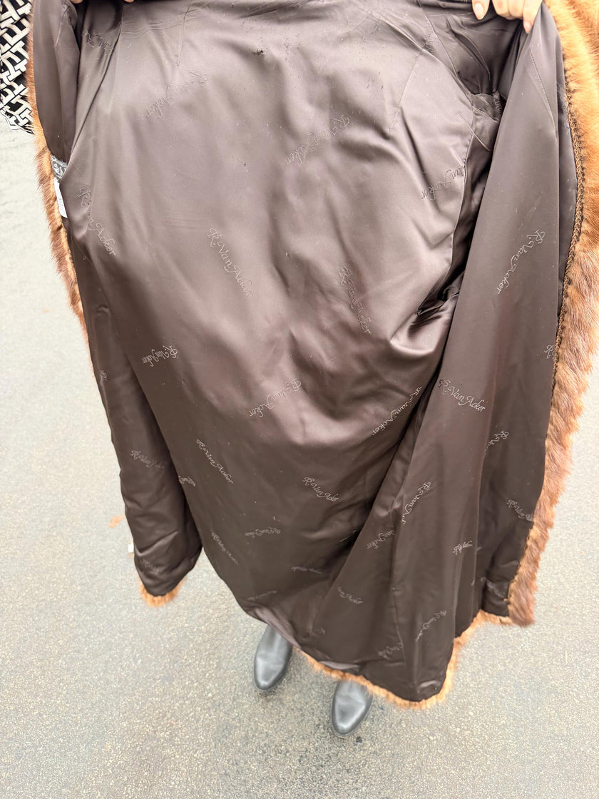 Golgen Mink Fur Coat - L-XL