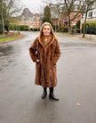 Golgen Mink Fur Coat - L-XL