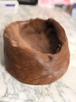 Brown Goat Fur Hat