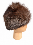 Vintage Silver Fox fur Hat 