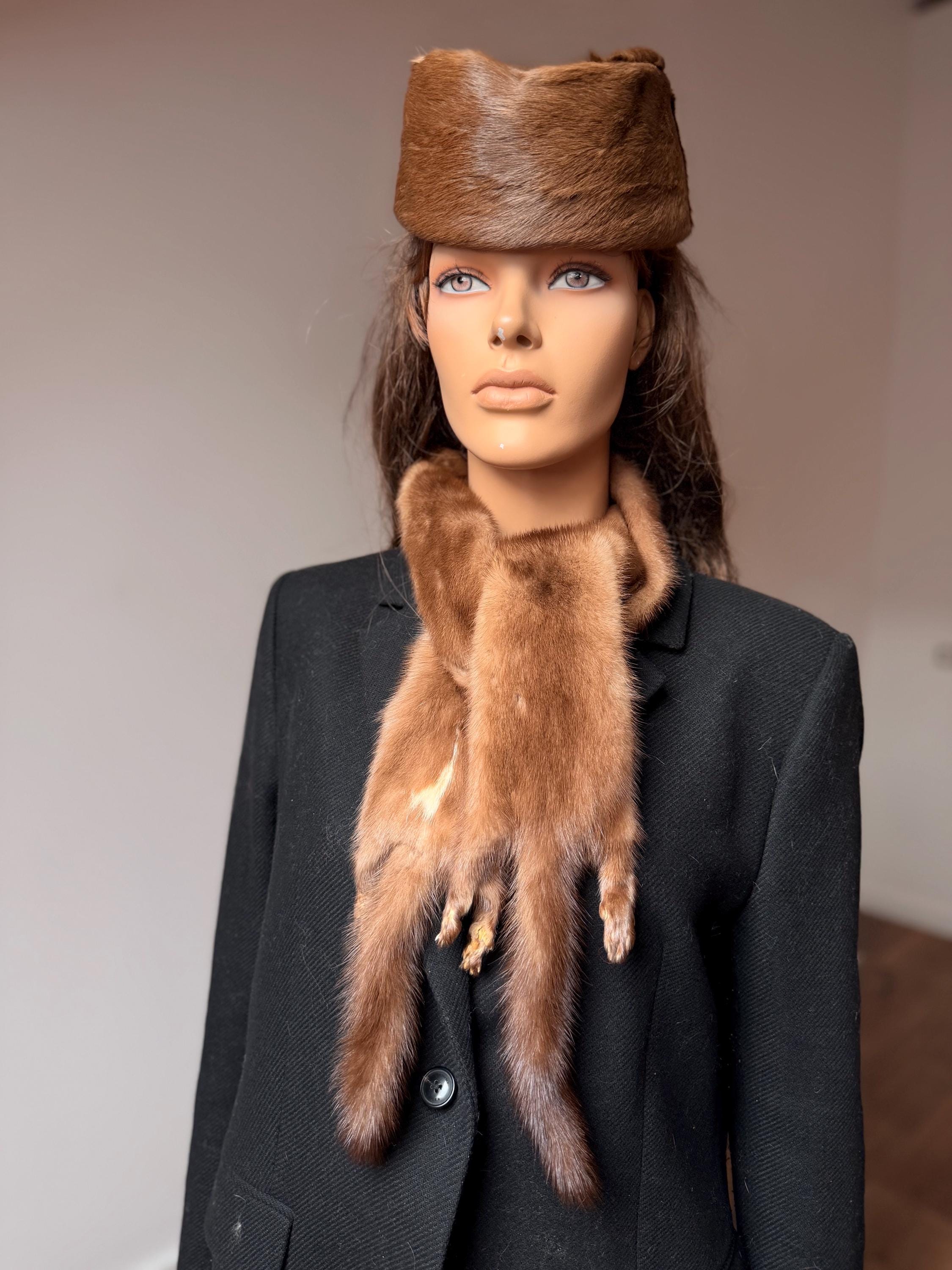 Pastel Mink Fur Stole