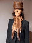 Pastel Mink Fur Stole