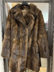 Muskrat Fur Coat  - L