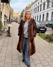 Beaver Fur Coat - S