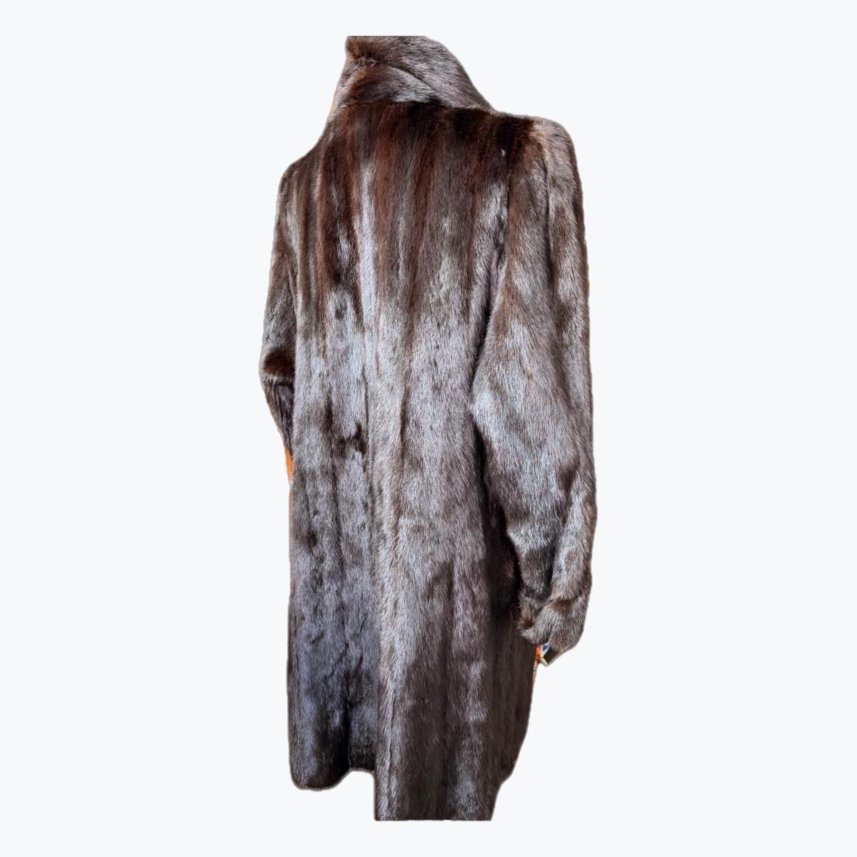 Dark Brown Mink Fur Coat – M-L