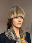 Sapphire Mink Fur Hat