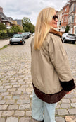 Fur Lined Parka Jacket - M-L