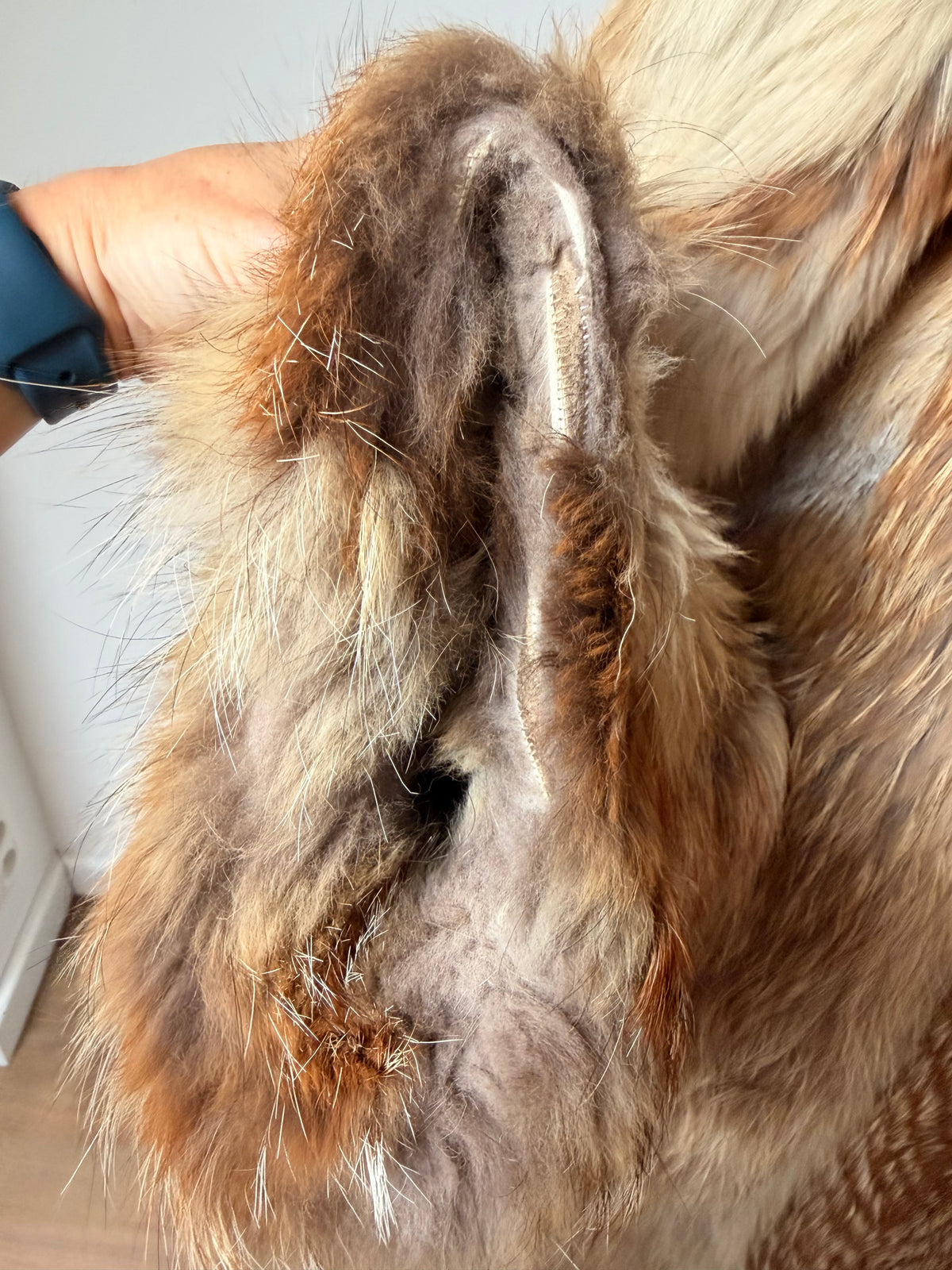 Red Fox Men's Fur Coat