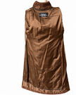 Brown Long Lamb l Fur Coat - M-L