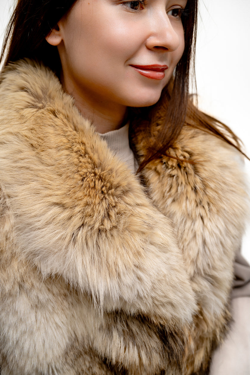 Coyote Fur Vest
