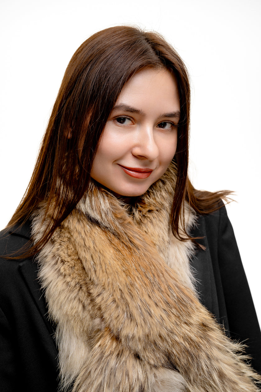 Coyote Fur Scarf