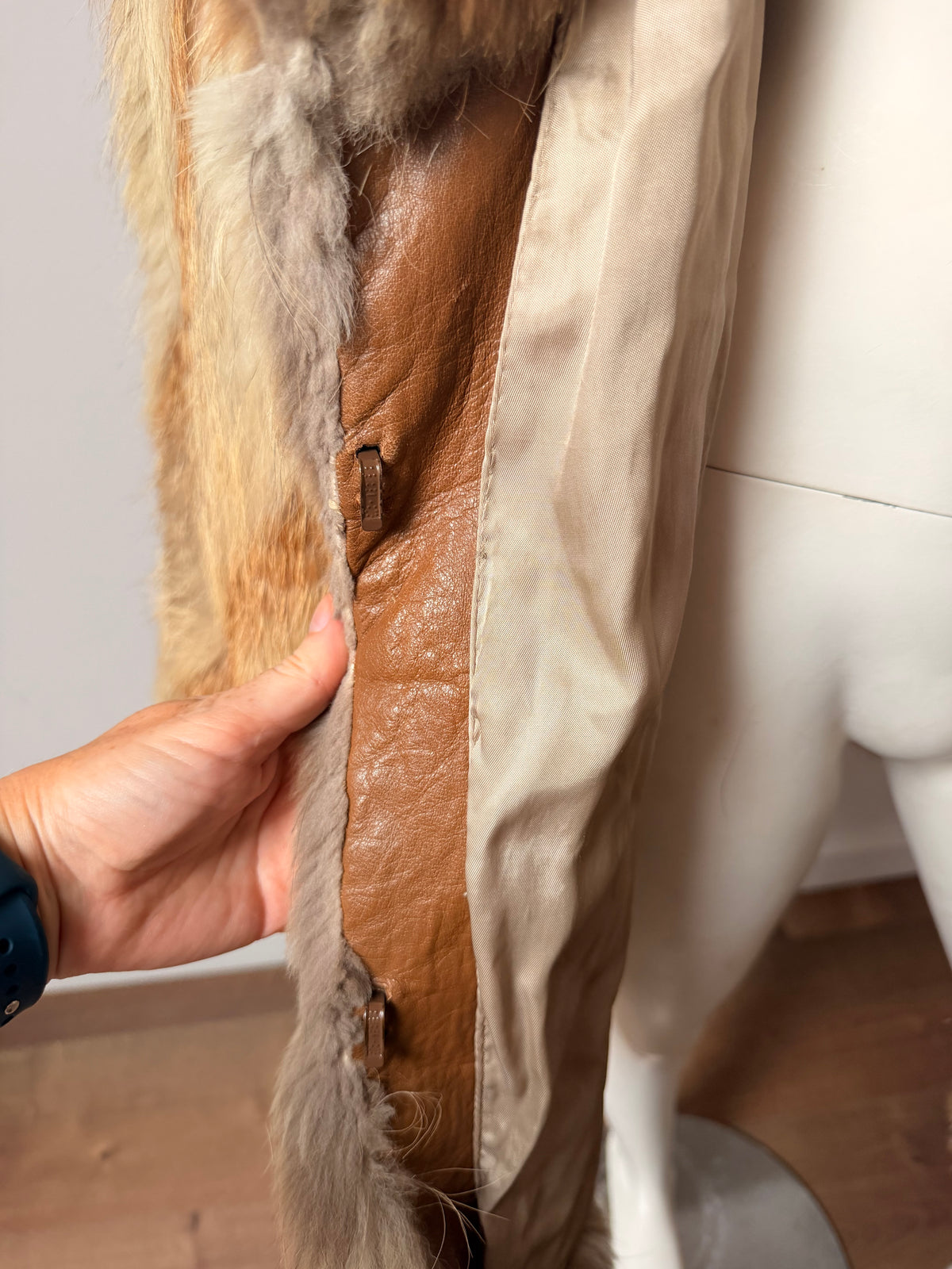 Red Fox Men's Fur Coat