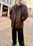 Nutria Men's Fur Coat