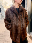 Nutria Men's Fur Coat